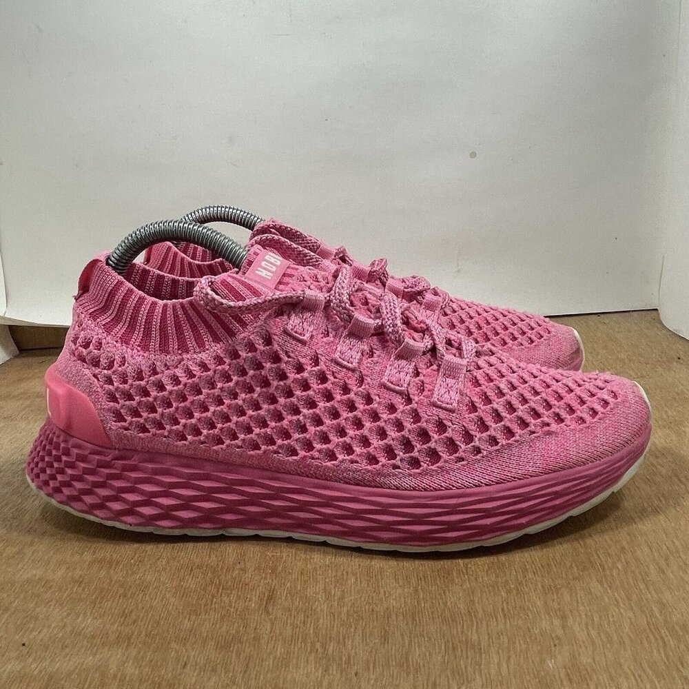 No Bull Project Diamond Knit Runner Women Size 6 Pink Running Shoes Sneakers